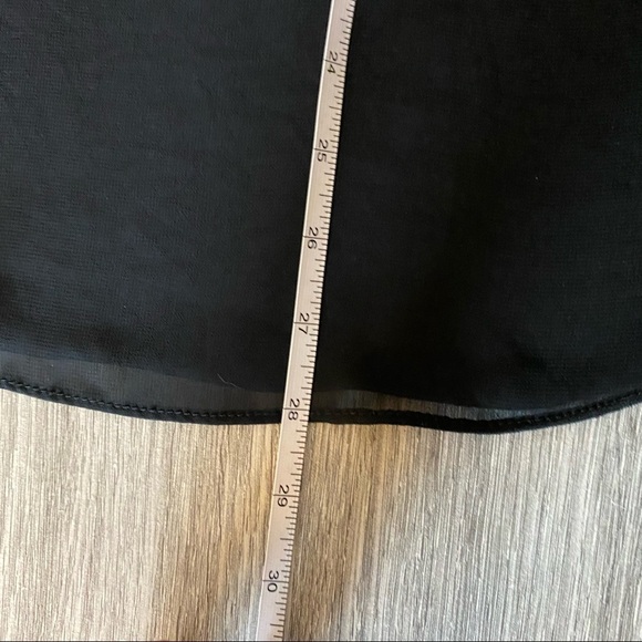 Bar Ill Marled Knit Top Over Sheer Lining Medium - Picture 10 of 10